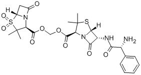 Chemical structure of Sultamicillin