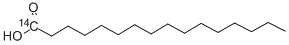 Structure of PALMITIC-[CARBOXY-14C] ACID