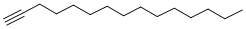 Structure of 1-PENTADECYNE