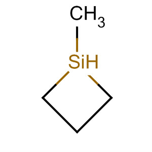 Silacyclobutane, 1-methyl-结构式