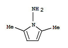 1H-Pyrrol-1-amine,2,5-dimethyl-结构式