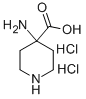 Structure of 4-AMINO-PIPERIDINE-4-CARBOXYLIC ACID 2 HCL
