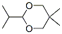 Structure of 2-isopropyl-5,5-dimethyl-1,3-dioxane