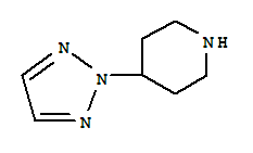 Structure of Piperidine,4-(2H-1,2,3-triazol-2-yl)-