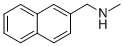 Structure of methyl-(naphthalen-2-ylmethyl)azanium