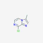Structure of 8-chloro-3-methylImidazo[1,2-a]pyrazine