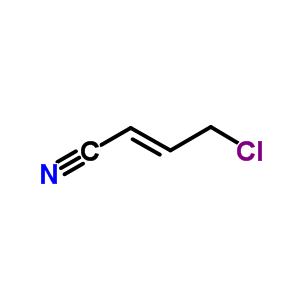 (2e)-4-chloro-2-butenenitrile结构式