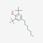 Structure of 2,6-di-tert-butyl-4-Heptylphenol