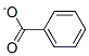 Benzoate anion结构式