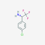 Structure of (1S)-1-(4-CHLOROPHENYL)-2,2,2-TRIFLUOROETHYLAMINE