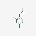 Structure of N-(2,4-DIMETHYLBENZYL)-N-METHYLAMINE