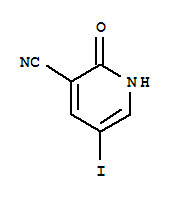 3-Cyano-2-hydroxy-5-iodopyridine结构式