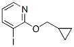Structure of 2-CYCLOPROPYLMETHOXY-3-IODO-PYRIDINE