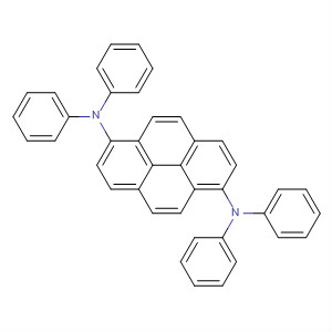 Structure of 1,6-Pyrenediamine, N,N,N',N'-tetraphenyl-