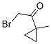 Structure of 1-Bromoacetyl-1-methylcyclopropane