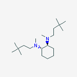 Structure of (1S,2S)-N,N-Dimethyl-N,N-bis(3,3-dimethylbutyl)cyclohexane-1,2-diamine