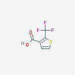 Structure of 2-(trifluoromethyl)thiophene-3-carboxylic acid