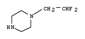 Structure of Piperazine,1-(2,2-difluoroethyl)-