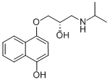 (S)-4-Hydroxy Propranolol结构式