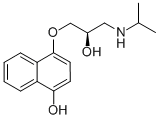 Structure of (R)-4-Hydroxy Propranolol