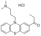 Structure of PROPIONYLPROMAZINE HYDROCHLORIDE