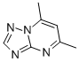Structure of 5,7-DIMETHYL-1,3,4-TRIAZAINDOLIZINE