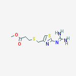 Structure of FAMOTIDINE ACID IMPURITY METHYL ESTER