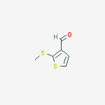 Structure of 2-(methylthio)-3-Thiophenecarboxaldehyde