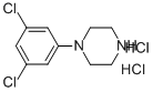 Structure of 1-(3,5-DICHLORO-PHENYL)-PIPERAZINE, DIHYDROCHLORIDE