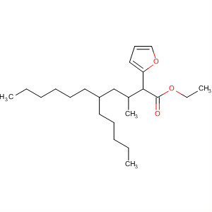 2-Furanundecanoic acid, 3-methyl-5-pentyl-, ethyl ester结构式