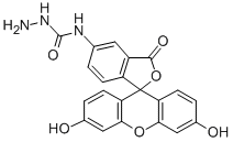 Structure of FLUORESCEIN-5-THIOSEMICARBAZIDE