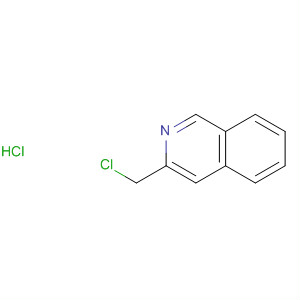 Structure of 3-(ChloroMethyl)isoquinoline hydrochloride