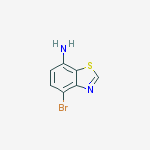 4-Bromobenzo[d]thiazol-7-amine结构式