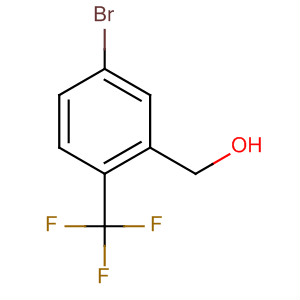 Structure of Benzenemethanol, 4-bromo-a-(trifluoromethyl)-