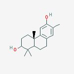 13-Methyl-8,11,13-podocarpatriene-3,12-diol结构式
