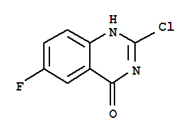 Structure of 2-CHLORO-6-FLUOROQUINAZOLIN-4(3H)-ONE