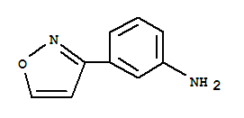 Structure of Benzenamine,3-(3-isoxazolyl)-