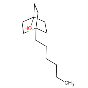 Bicyclo[2.2.2]octan-1-ol, 4-hexyl-结构式