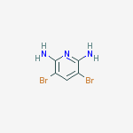 Structure of 2,6-Diamino-3,5-dibromopyridine
