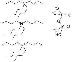Structure of PYROPHOSPHORIC ACID TRIS(TETRABUTYLAMMONIUM) SALT