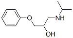 Structure of 1-(isopropylamino)-3-phenoxy-2-propanol