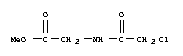 (2-CHLORO-ACETYLAMINO)-ACETIC ACID METHYL ESTER结构式
