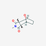 Structure of cantharidin methylimide
