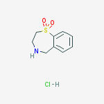 Structure of 2,3,4,5-tetrahydro- 1,4-Benzothiazepine 1,1-dioxide