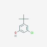 3-tert-butyl-5-chlorophenol结构式