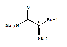 Pentanamide,2-amino-N,N,4-trimethyl-, (2R)-结构式