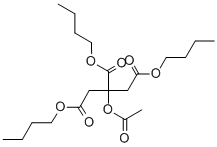 Structure of Acetyl tributyl citrate