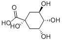 Structure of Quinic acid