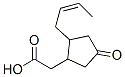 Structure of (+/-)-JASMONIC ACID