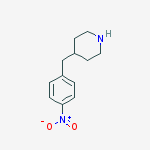Structure of 4-(4-Nitrobenzyl)piperidine